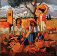 Jour de marché dans les Alpilles - Jean Abadie