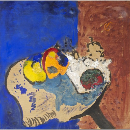 Nature morte au guéridon - Charles Marcon